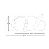 Dimensions Apidura Racing Saddle Pack3 L
