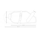 Dimensions Apidura Racing Saddle Pack 5 L