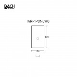 Dimensions Bach Tarp Poncho