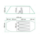 Dimensions - Barents Arctic 3 Polar Tente 4 saisons
