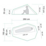 Dimensions - Barents Outdoor Snota 1 Ultralight