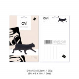 Dimensions Chat en bois Lovi Cat