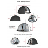 Dimensions Gamme 8 Tent PC