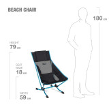 Dimensions Helinox Beach Chair