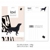 Dimensions Labrador en bois Lovi Dog