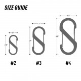 Dimensions - Nite Ize S-Biner Aluminium Dual Carabiner