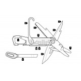 Dimensions Gerber Stake Out