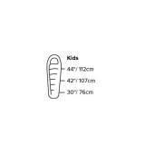 Dimensions Big Agnes Little Red 20°