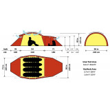 Dimensions Hilleberg Saitaris