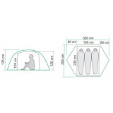 Dimensions Tente Barents Stetind 3 Polar