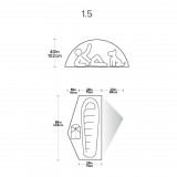 Dimensions Big Agnes Pitchpine VST 1.5