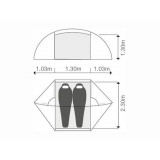 Dimensions Exped Orion II Extreme