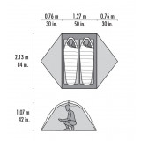 Dimensions Msr Hubba Hubba Bikepack 2