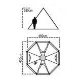 Dimensions Tipi Luxe Outdoor Mega Lavvu XL Pro
