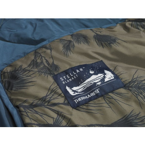 Thermarest Stellar Blanket-Pin soft and comfortable 1-person camping comforter