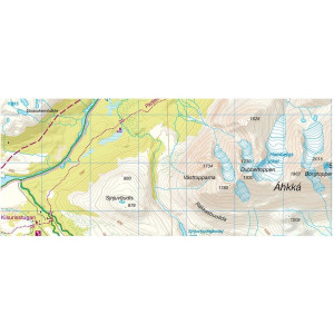 Jämtlandsfjällen 1:75 000