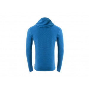 Sweat capuche chaud en laine mérinos Aclima StreamWool Hoodie Man-Bleu Corsair