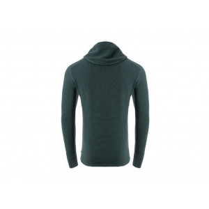 Warm merino wool hoodieAclima StreamWool Hoodie Man-Vert Pin