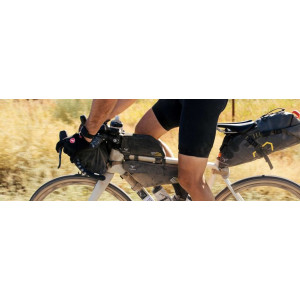 Ultra-light, waterproof bikepacking bag Apidura Racing Top Tube Pack - 1 L