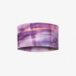 Buff CoolNet UV Wide Headband - Searly Purple