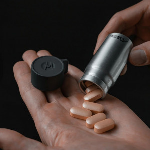 Matador Waterproof Travel Canister - 40ml - Acier 