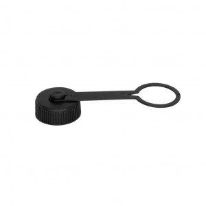 Cnoc Replacement 28mm Tethered Cap noir / black