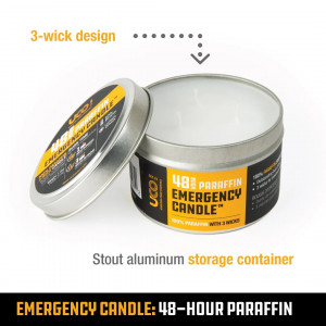 Bougie d'urgence 48 heures UCO Emergency candle