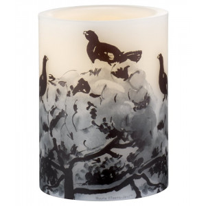 Teemu Järvi LED candle Winter Capercaillie 10cm