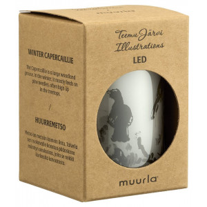 Teemu Järvi LED candle Winter Capercaillie 10cm