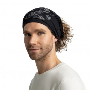 Buff Merino Lightweight Prints - Vanyr Black