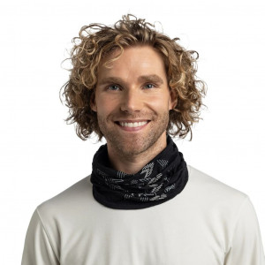 Buff Merino Lightweight Prints - Vanyr Black
