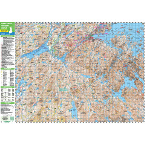 Hammastunturi Ivalojoki Juutua 1:50 000, Outdoor Map