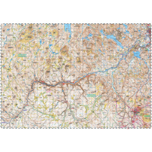 Hammastunturi Ivalojoki Juutua 1:50 000, Outdoor Map