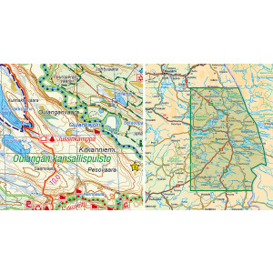 Kuusamo 1: 100 000