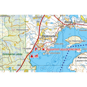 Kuusamo 1: 100 000