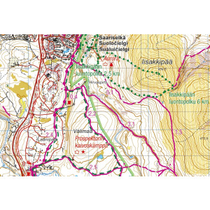 Saariselkä Sokosti 1:50 000