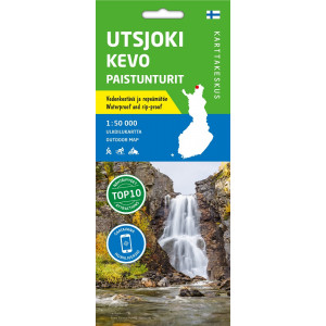 Utsjoki Kevo Paistunturit 1:50 000, Outdoor Map