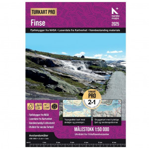 Carte Finse 1:50 000
