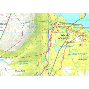 Carte & Guide Kungsleden n°5 : Adolfström - Hemavan