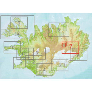 Askja, Herðubreið, Kverkfjöll 1:100 000 – Sérkort 7