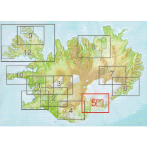Skaftafell 1:100 000 - Sérkort 5