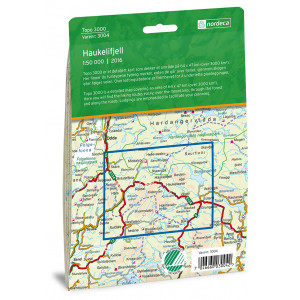 Haukelifjell 1:50 000