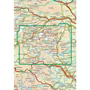 Jotunheimen 1:100 000
