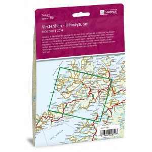 Carte des Vesteralen - Norvège