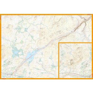 Carte de randonnée Kevo Paistunturit 1:25.000/1:50.000
