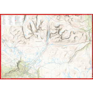 Carte de randonnée  Høyfjellskart Rondanemassivet 1:25.000 - Norvège