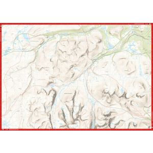 Carte de randonnée  Høyfjellskart Rondanemassivet 1:25.000 - Norvège