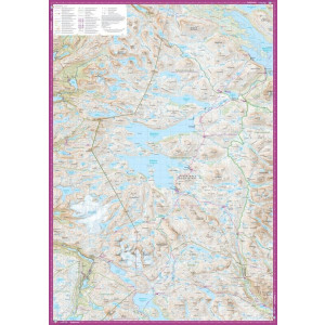 Calazo Sarek & Padjelanta 1:100 000