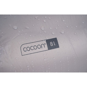 Ultra-light, waterproof storage bag Cocoon Drybag Hyperlight - Gris/Coral Grey