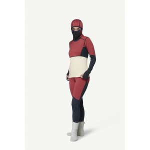 Warm underwear Devold Expedition Arctic Pro Hoodie Woman - Marsala